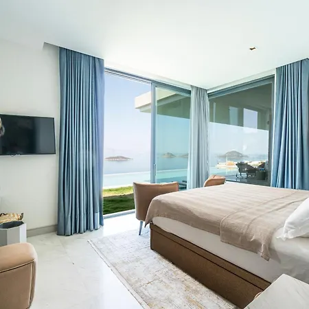 Вилла Villara Ultra Luxury Private In Daily Housekeeping Private Cook Chauffeur Service Бодрум